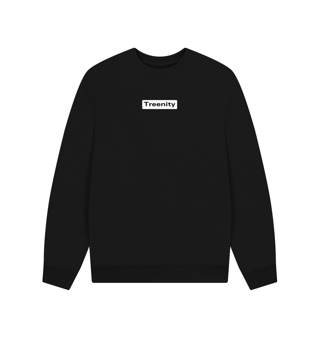 Black Printed Sweater