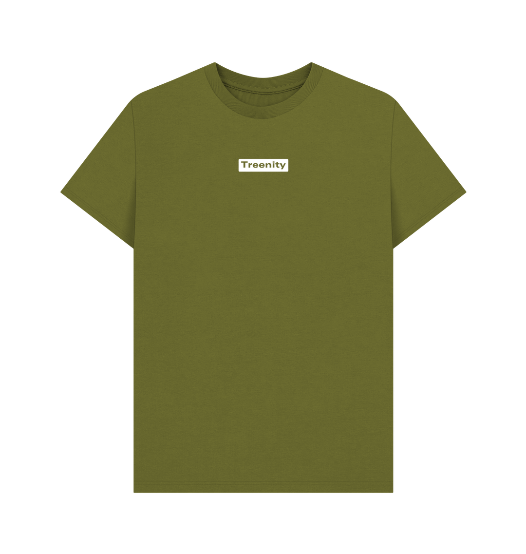 Moss Green Printed T-shirt