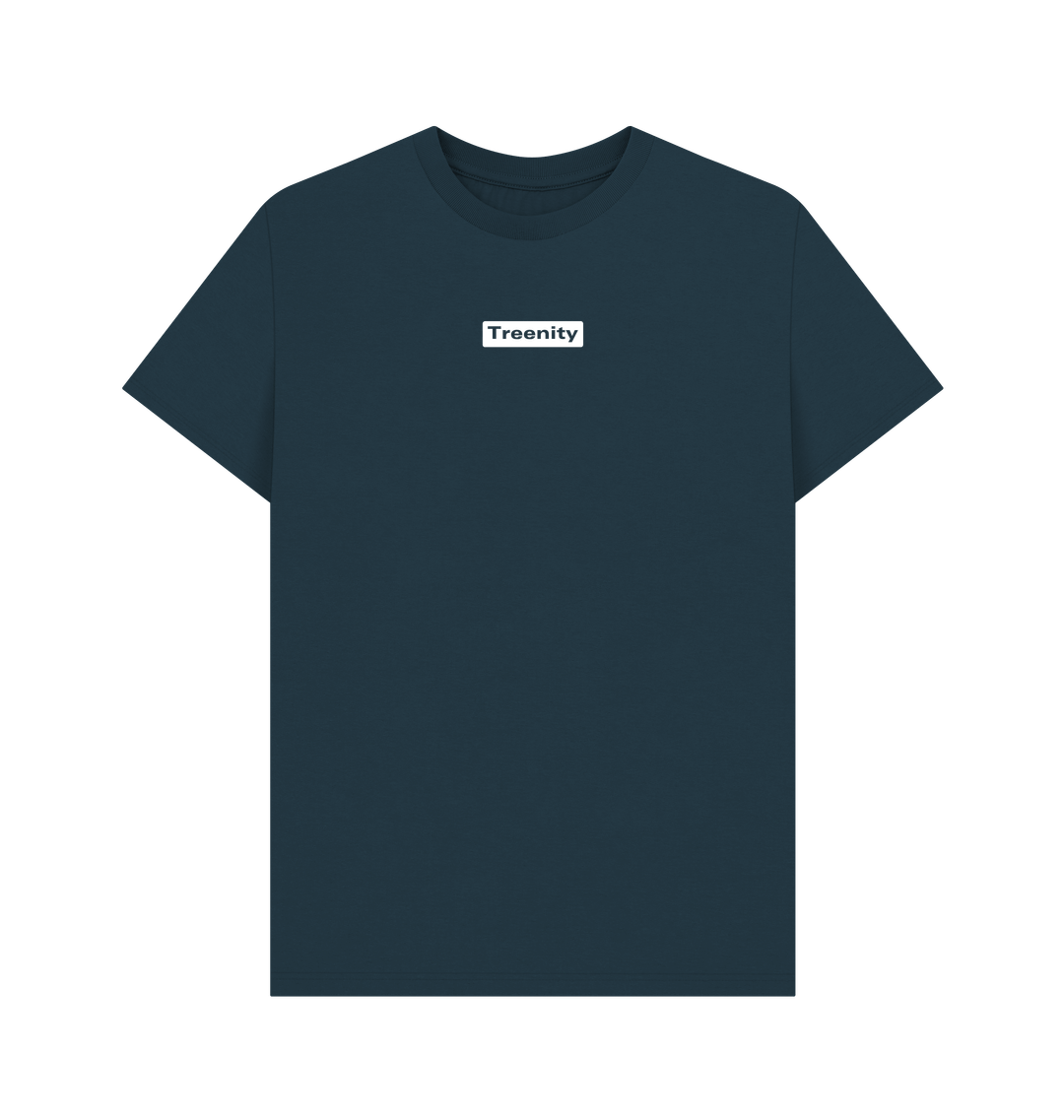 Denim Blue Printed T-shirt
