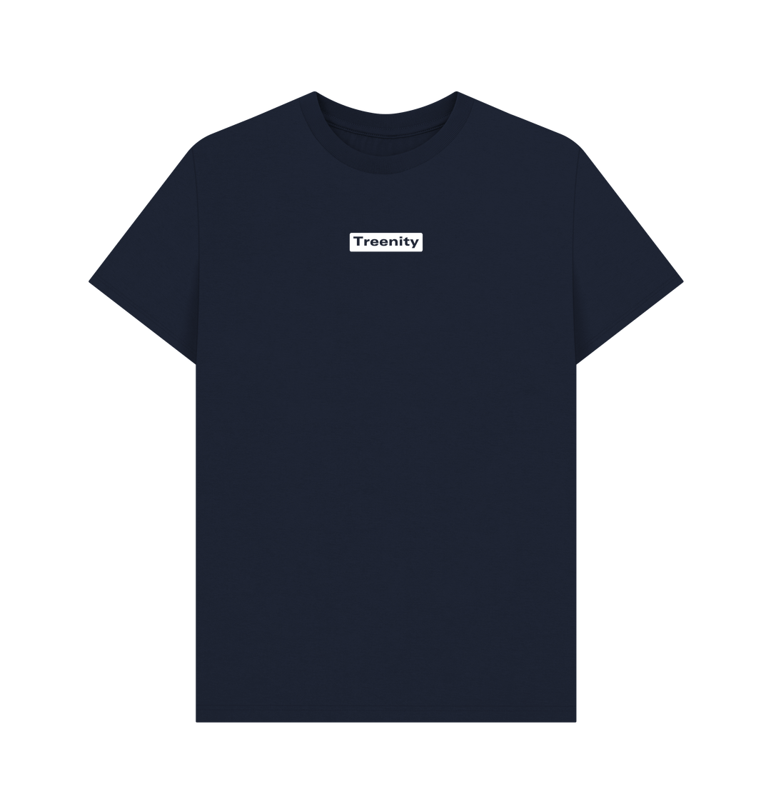 Navy Blue Printed T-shirt